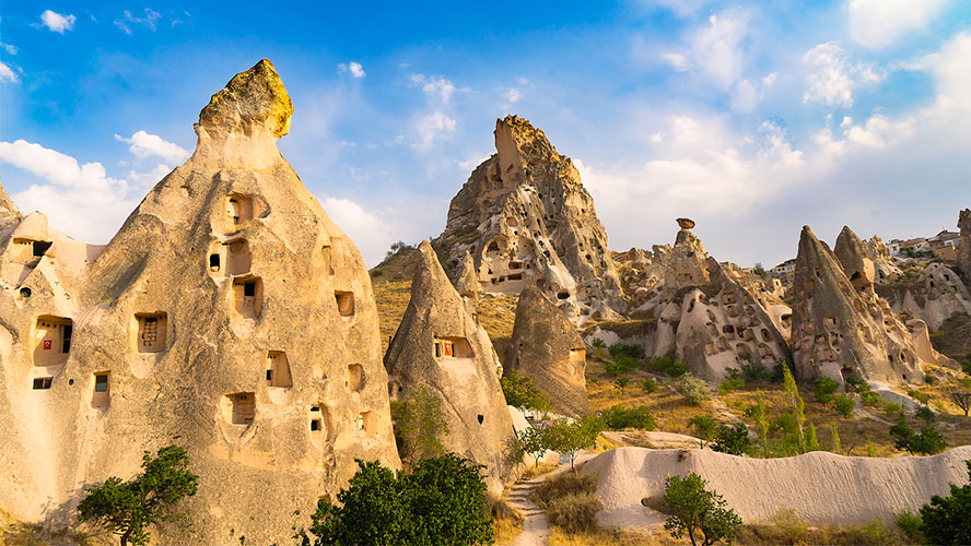 Rumbo a los paisajes de Capadocia